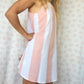 Robe Bretelle Rayure