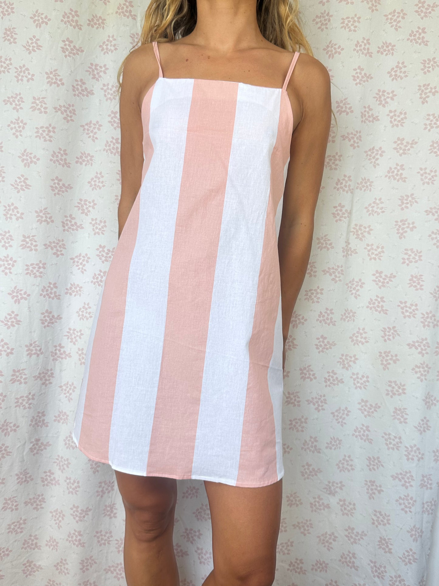 Robe Bretelle Rayure