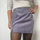 Jupe Velour Violet T38