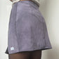 Jupe Velour Violet T38