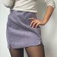 Jupe Velour Violet T38
