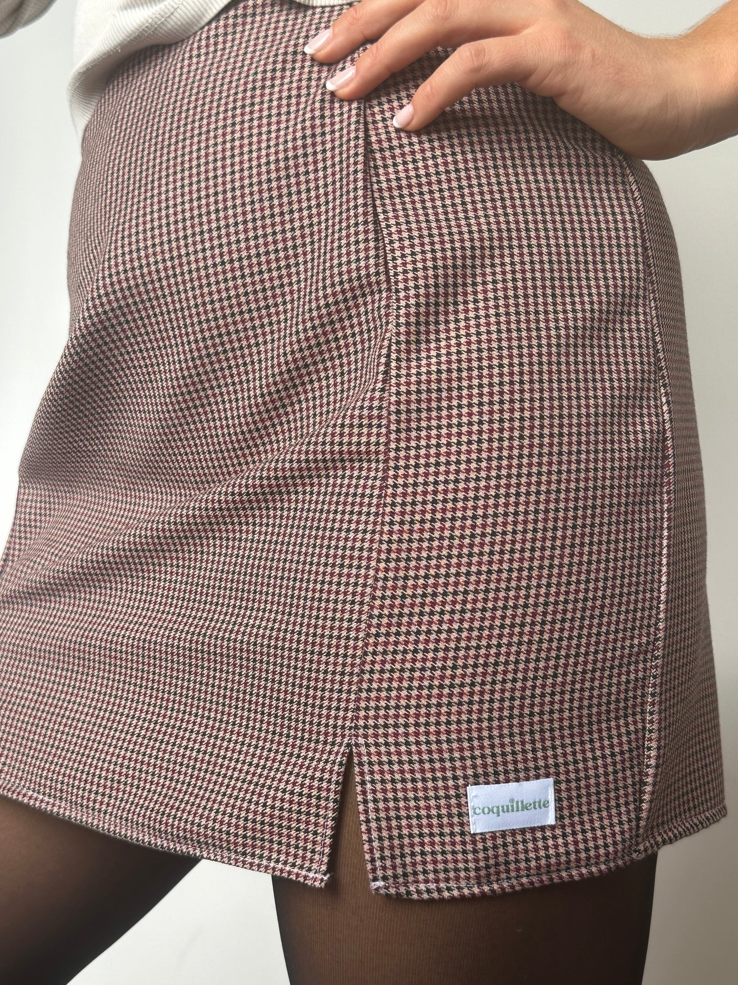 Jupe Pied de poule T38