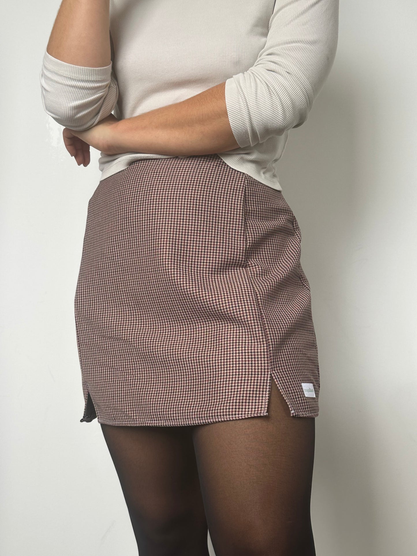 Jupe Pied de poule T38