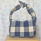 Sac Carreaux Bleu