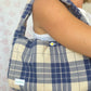 Sac Carreaux Bleu