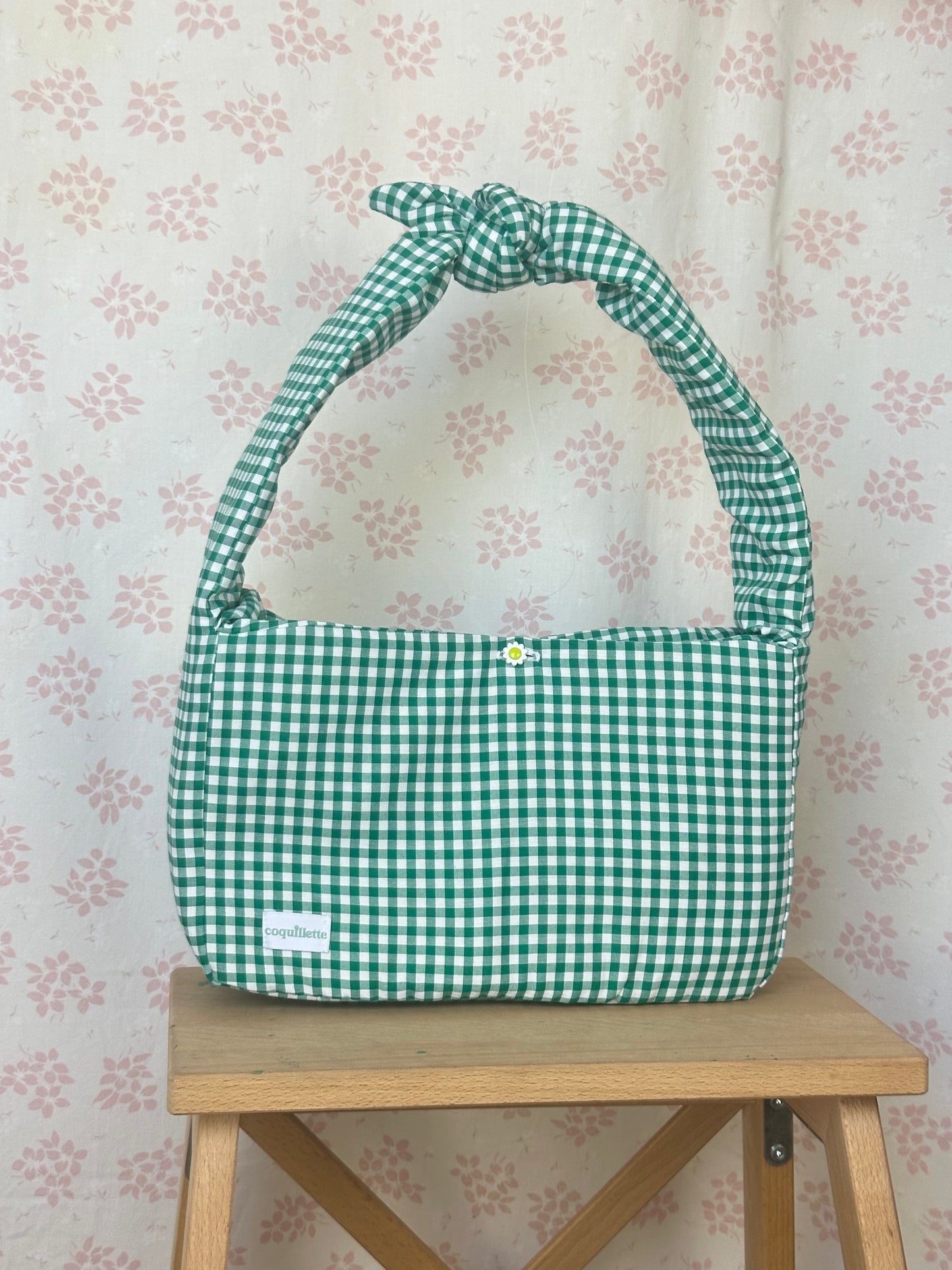 Sac Vichy Vert