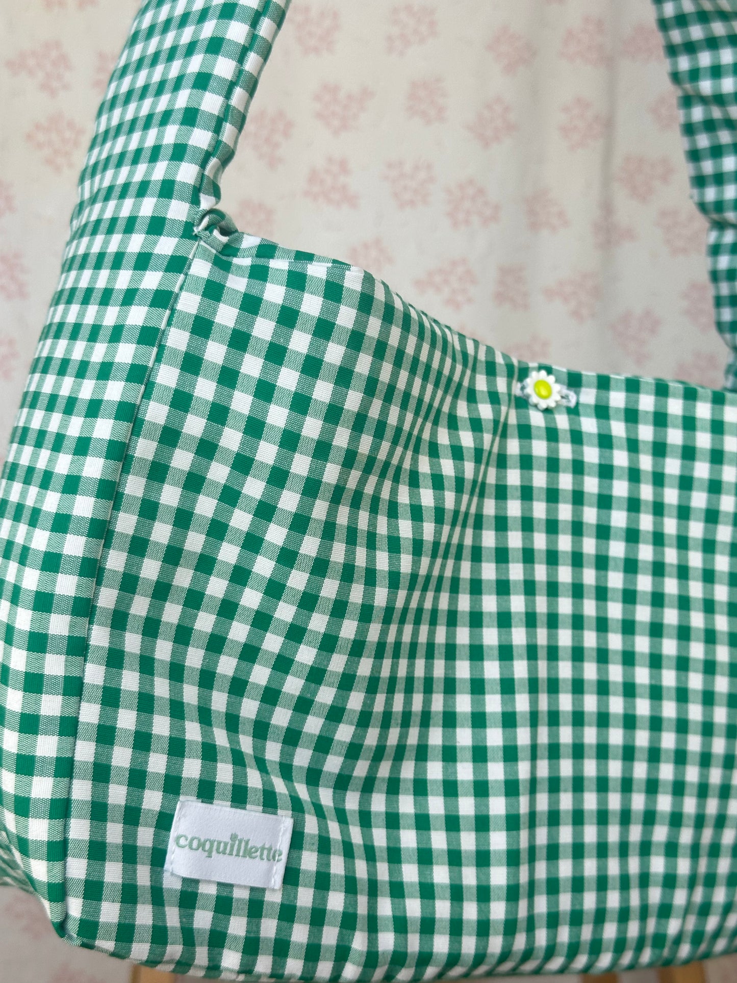 Sac Vichy Vert