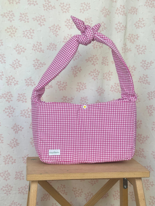 Sac Vichy Framboise