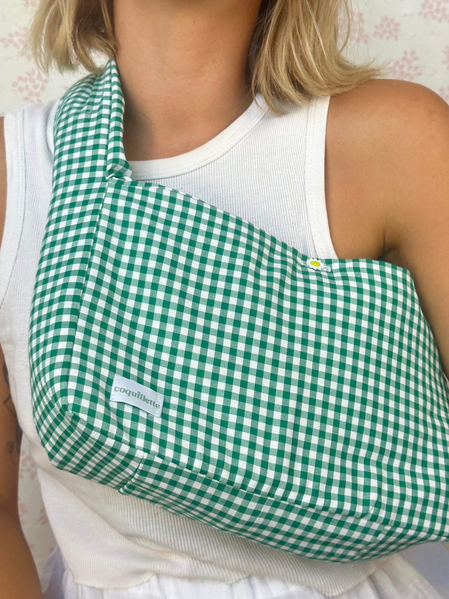Sac Vichy Vert