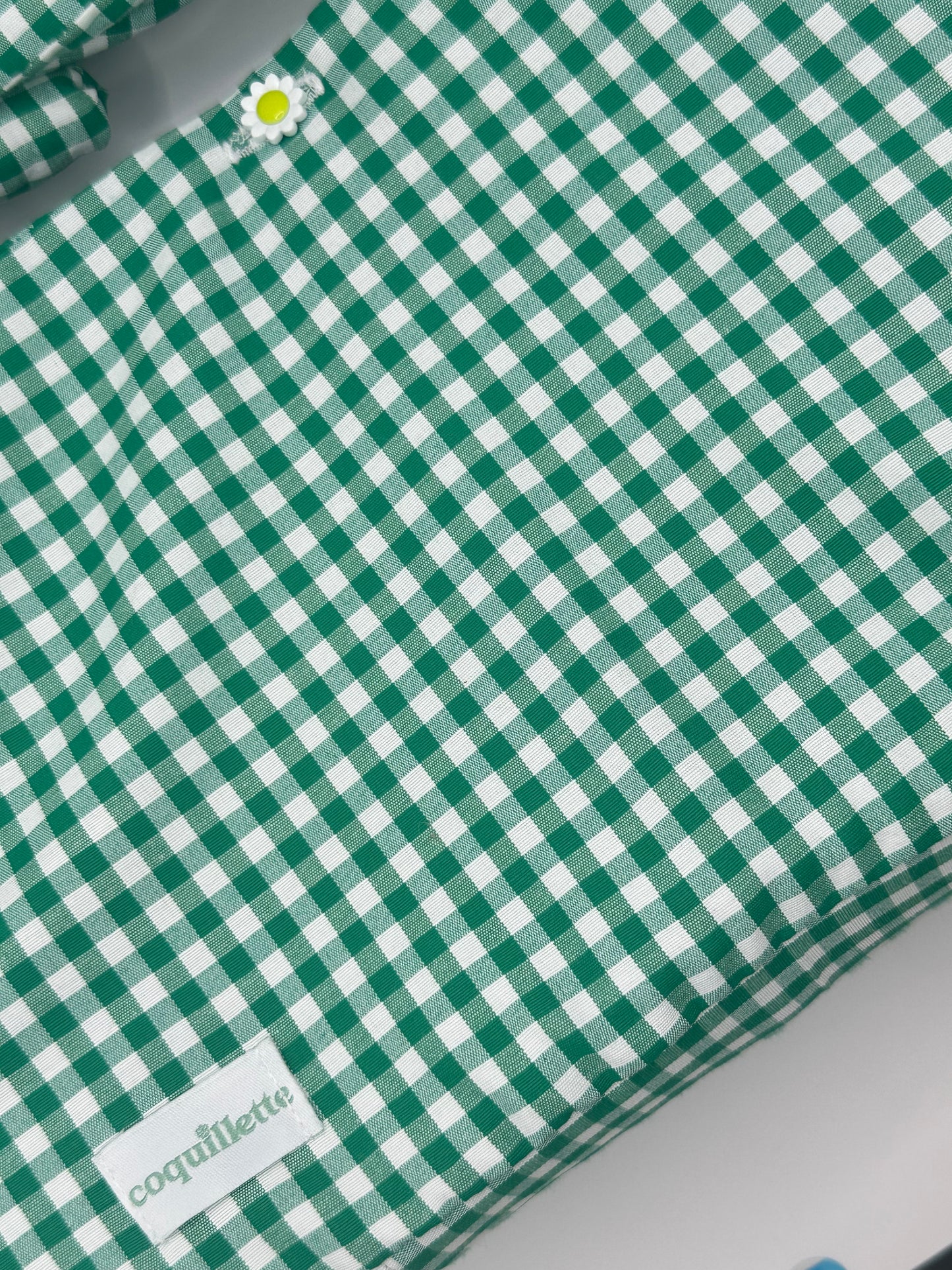 Sac Vichy Vert