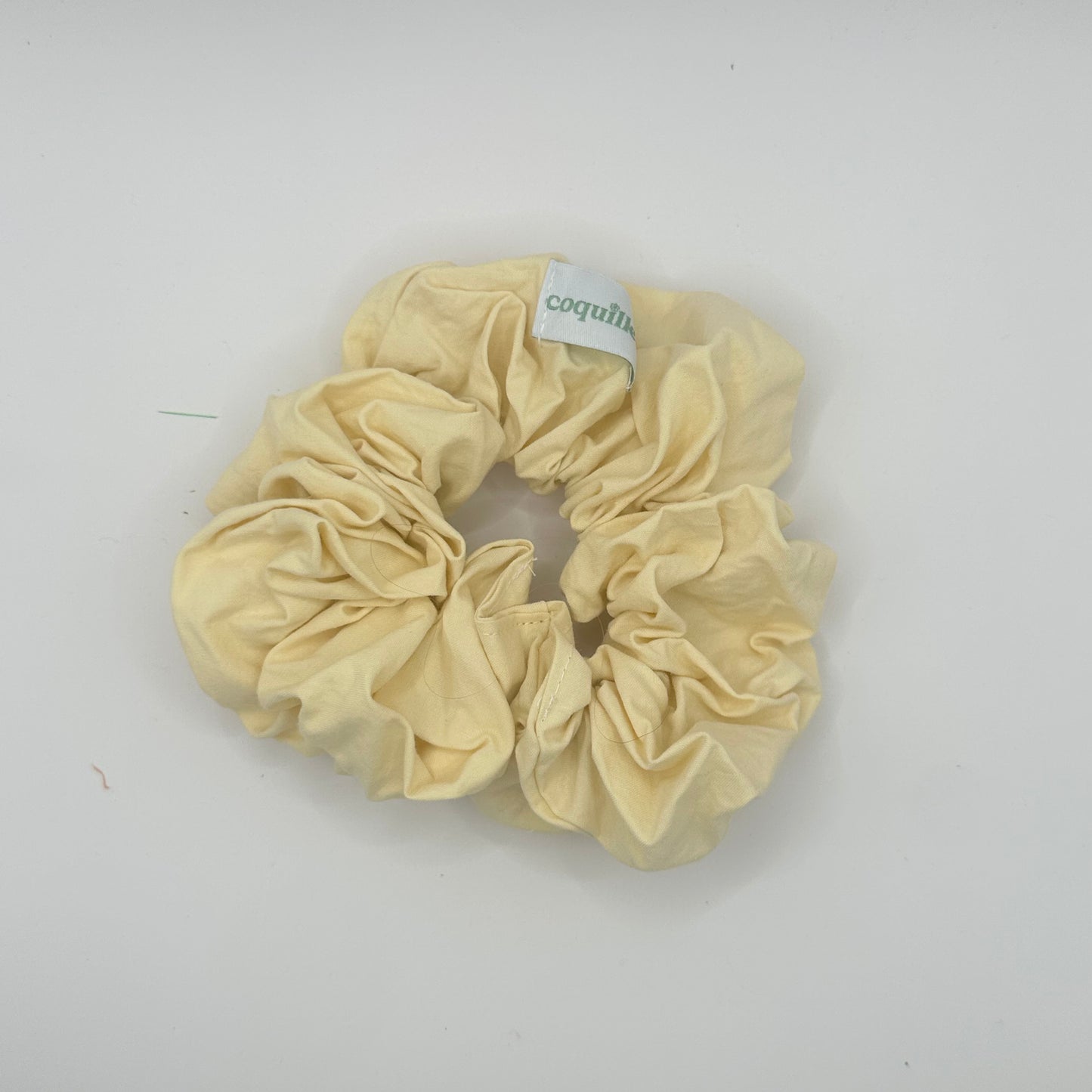 Grand Chouchou Uni Jaune Pale