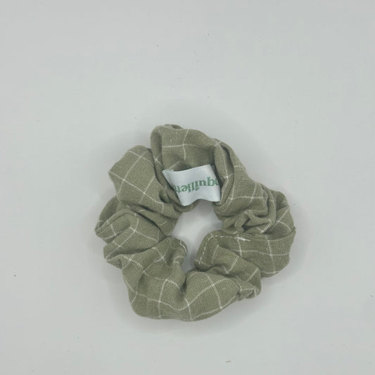 Chouchou Vert Carreaux