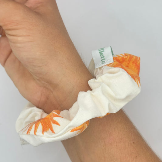 Chouchou Blanc Soleil Orange
