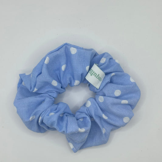 Chouchou Bleu à Pois