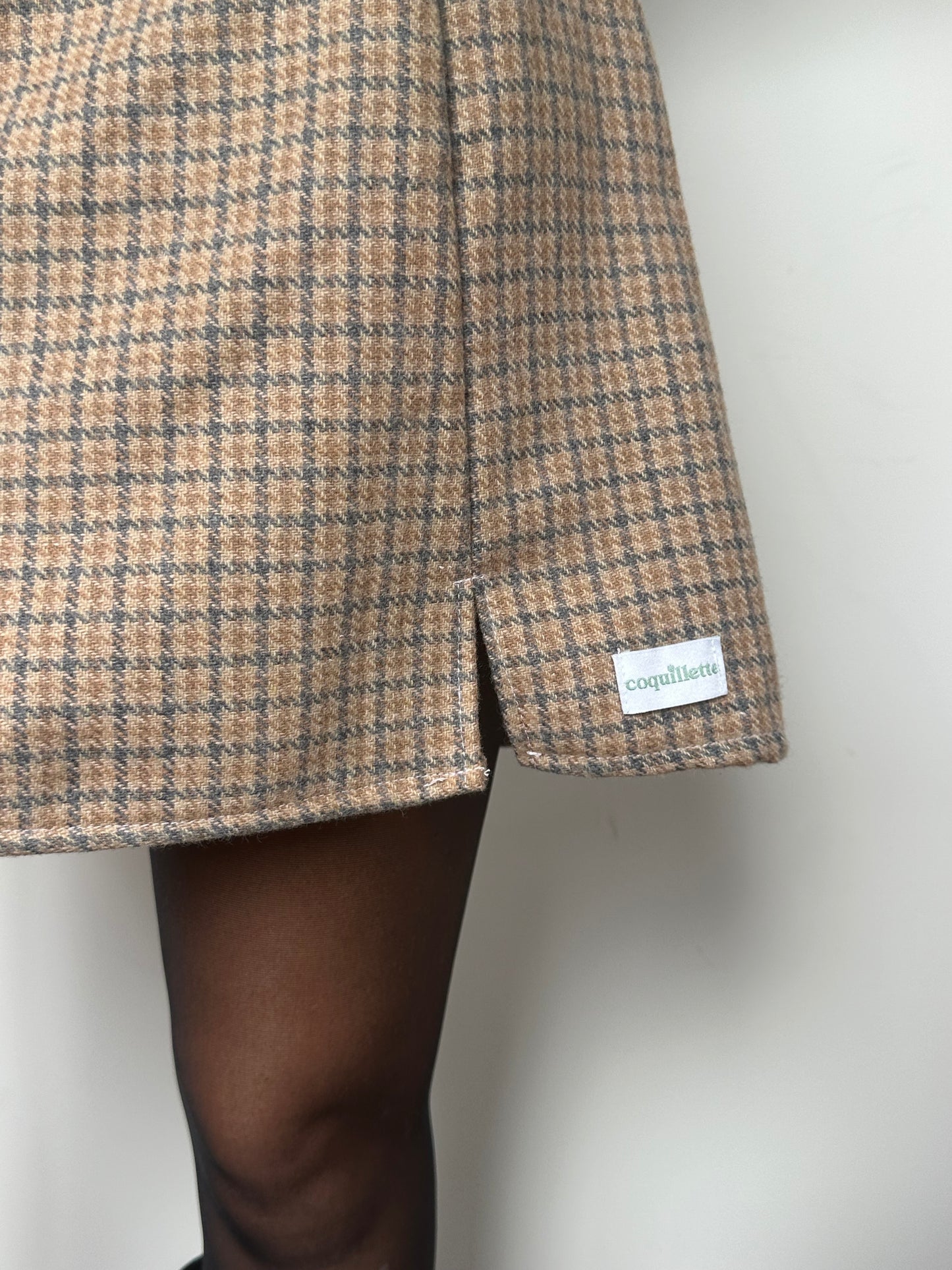 Jupe Pieds de poules T34