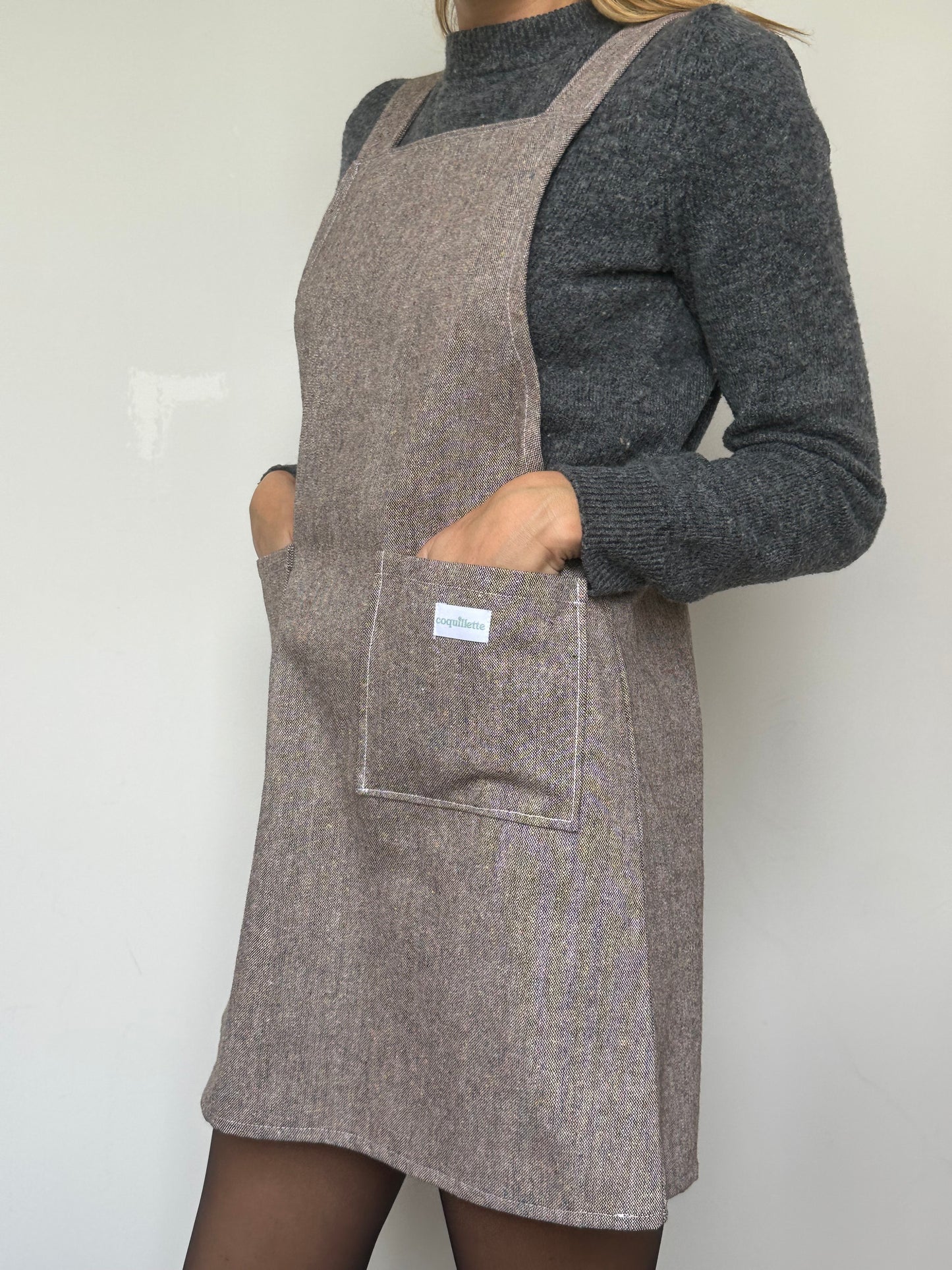 Robe Tablier Chinée T34