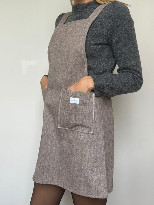 Robe Tablier Chinée T34