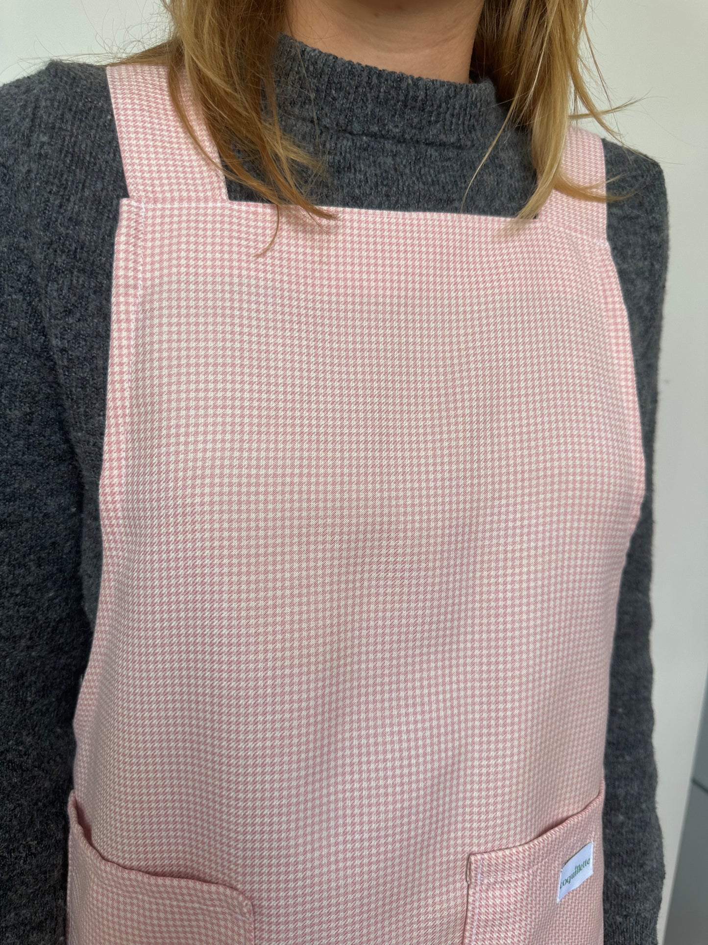 Robe Tablier Rose T34