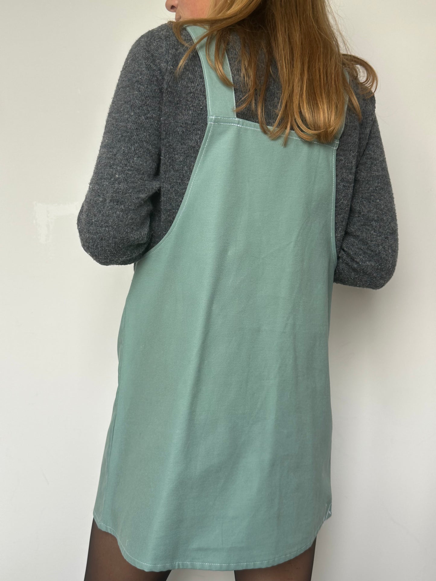 Robe Tablier Vert T34