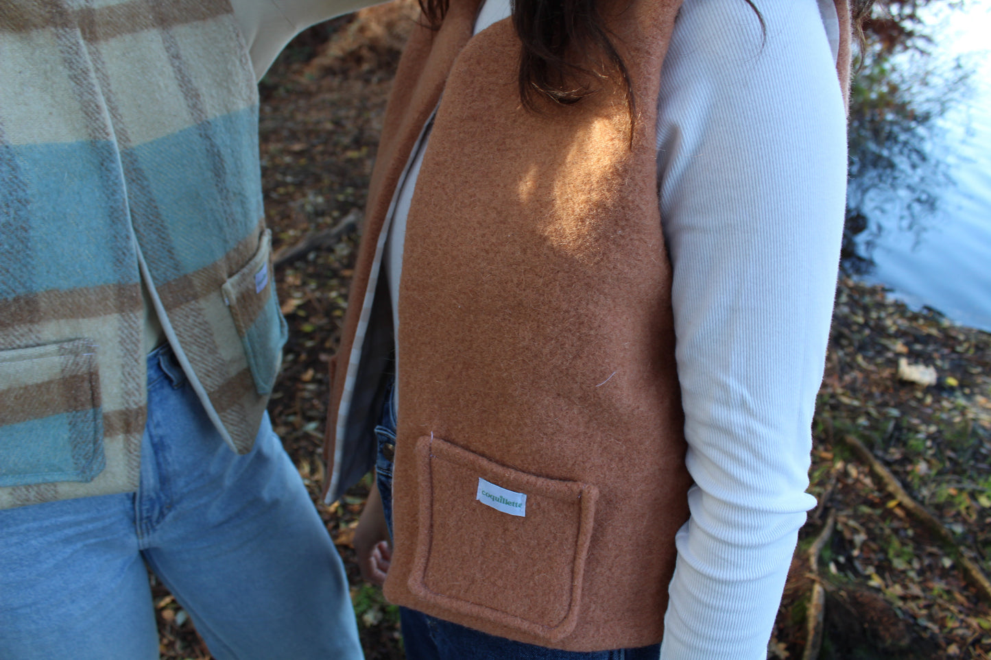 Gilet Marron