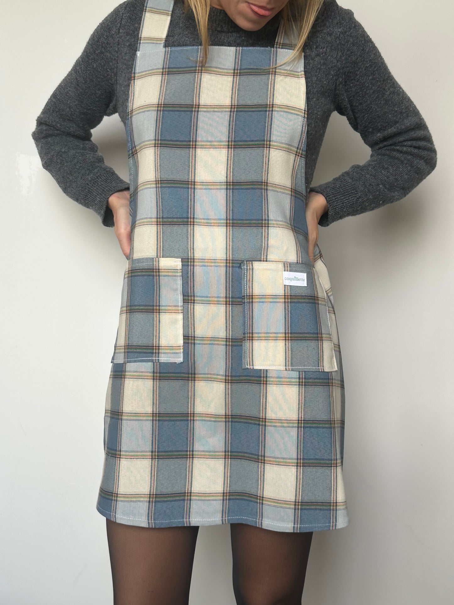 Robe Tablier Carreaux T34
