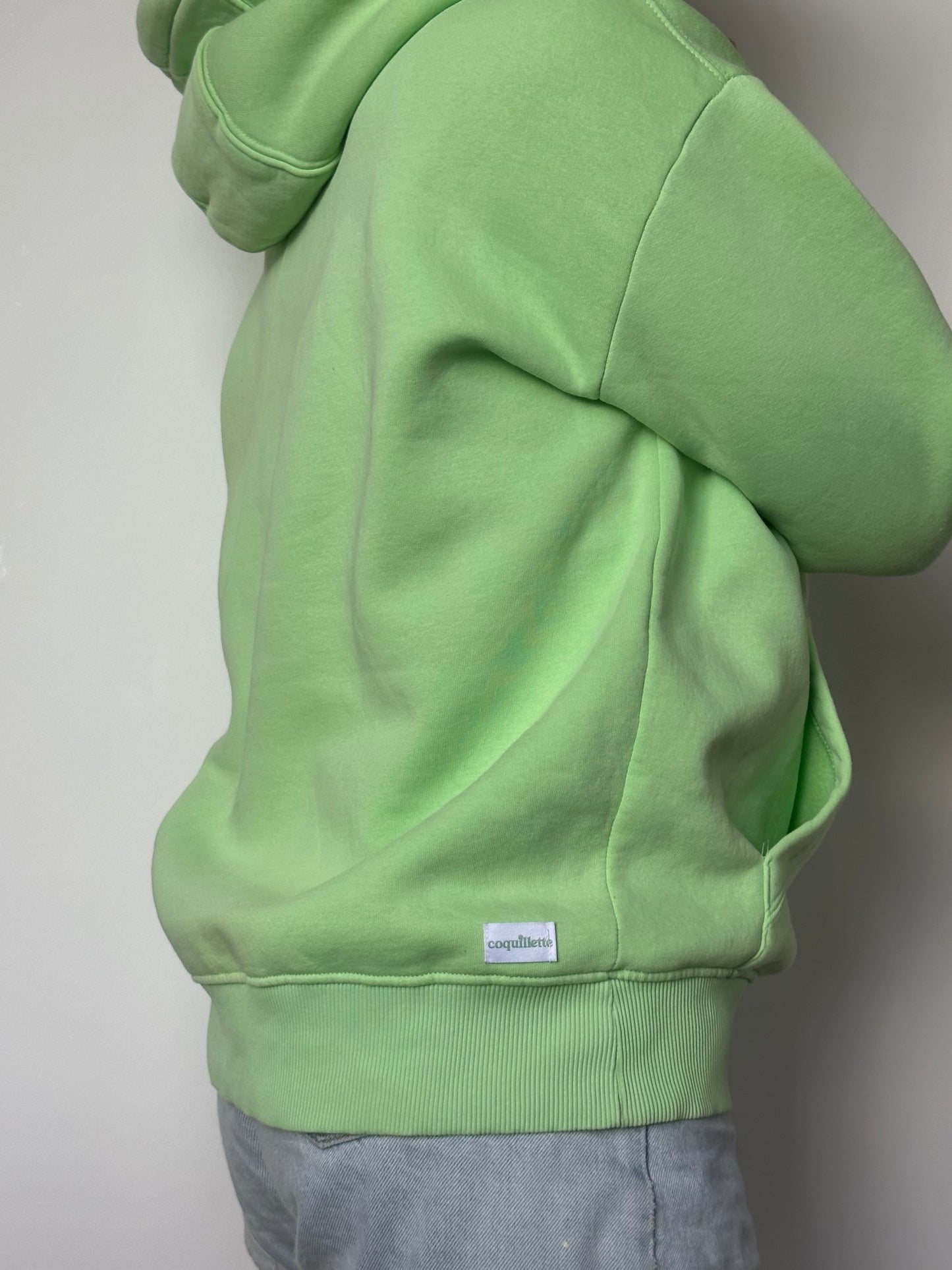 Sweat Capuche Vert T40