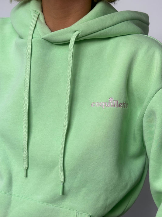 Sweat Capuche Vert T40