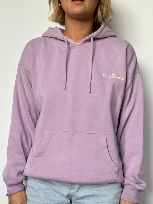 Sweat Capuche Lila T40