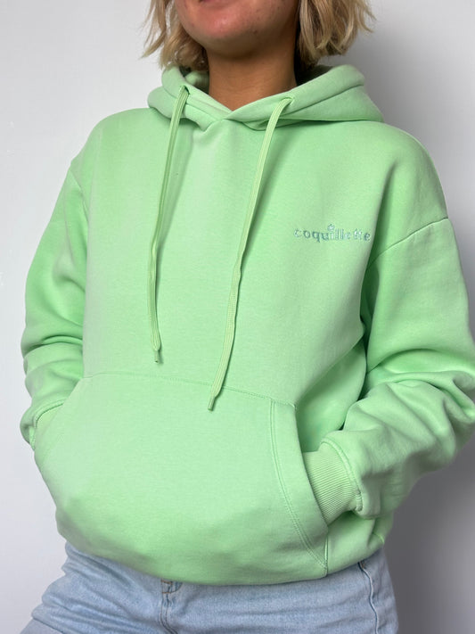Sweat Capuche Vert T40