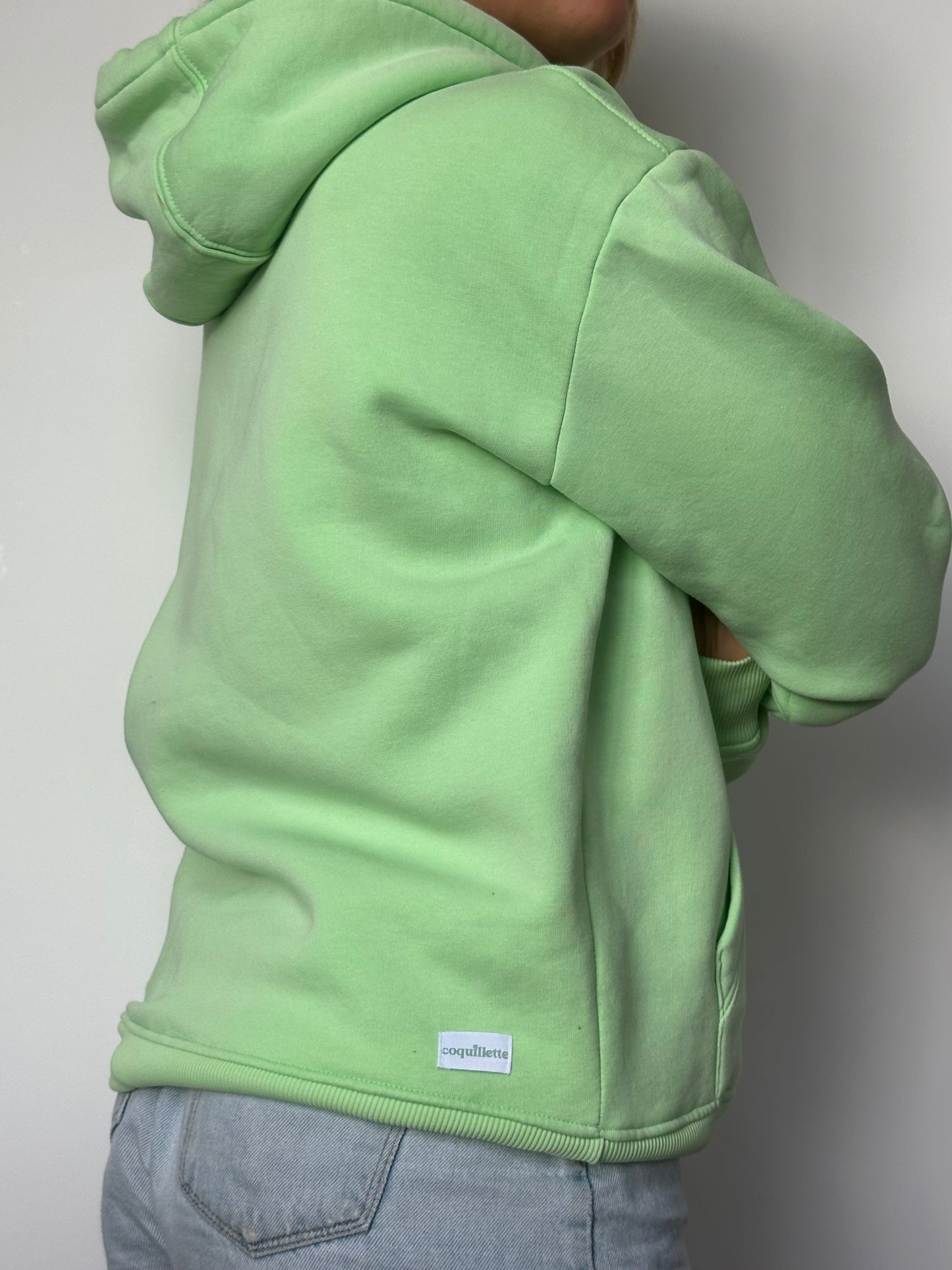 Sweat Capuche Vert T40