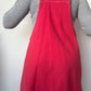 Robe Tablier Rouge T40