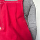Robe Tablier Rouge T40
