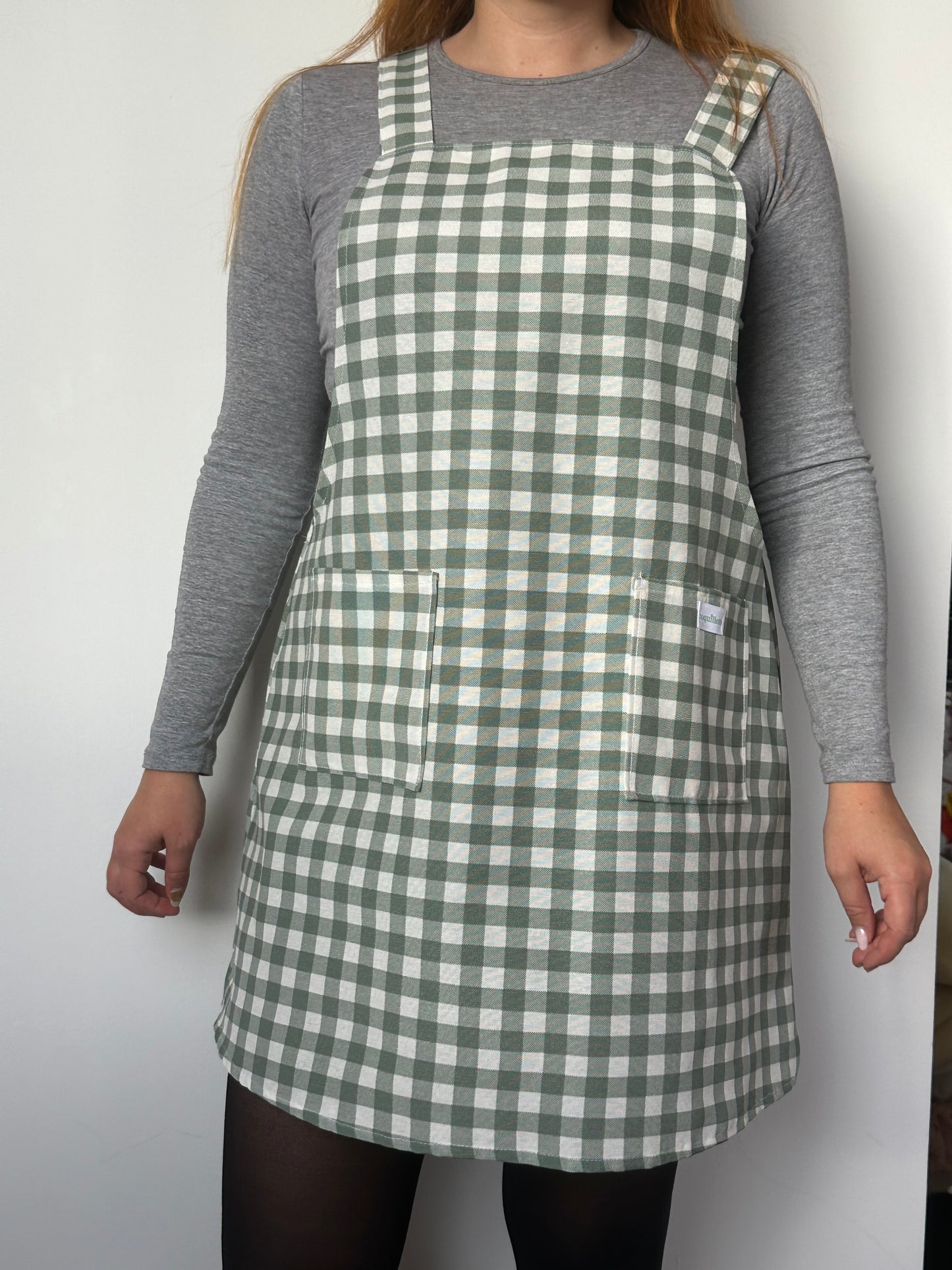 Robe Tablier Vichy T40