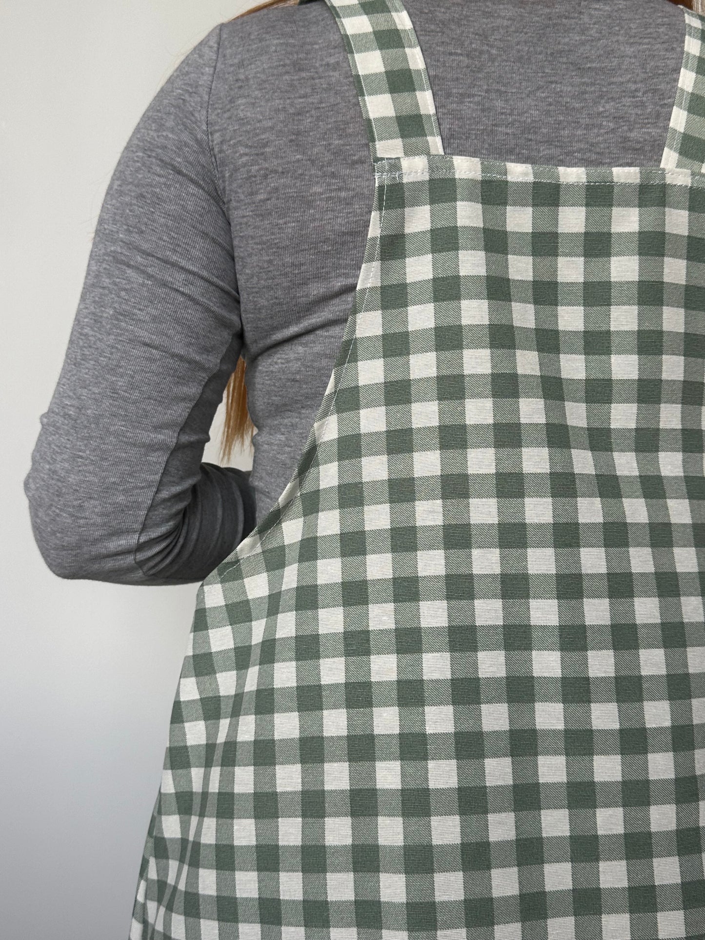 Robe Tablier Vichy T40