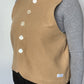 Gilet Bouton Beige T40