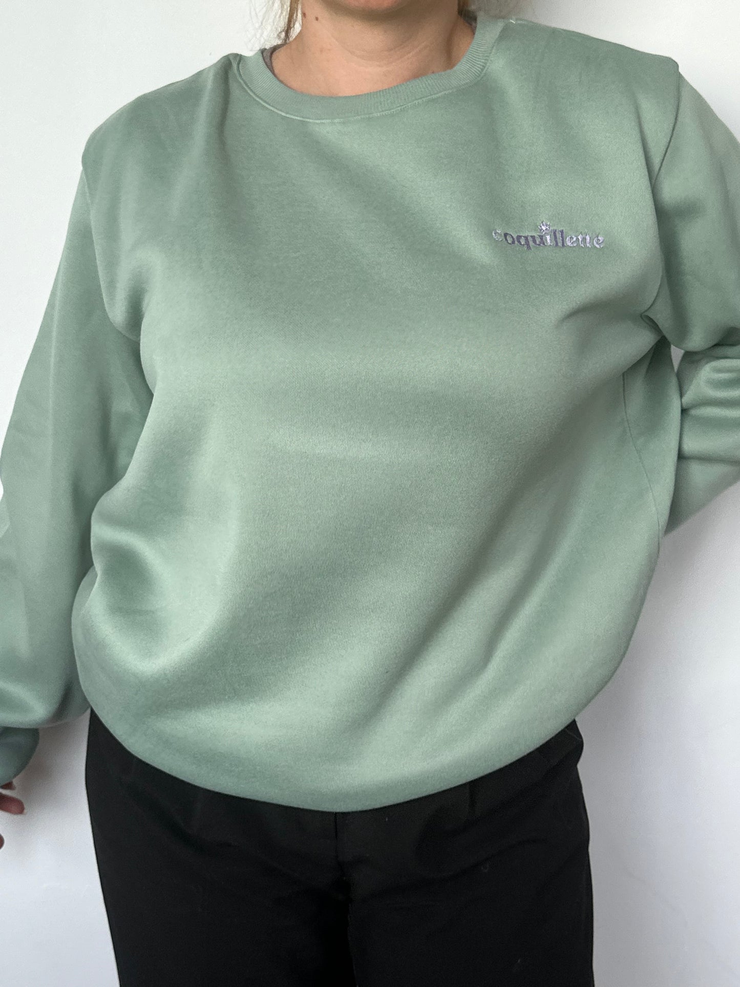 Sweat Vert d’Eau T42