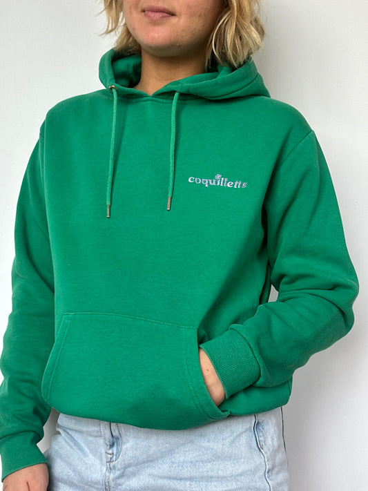 Sweat Capuche Vert T38