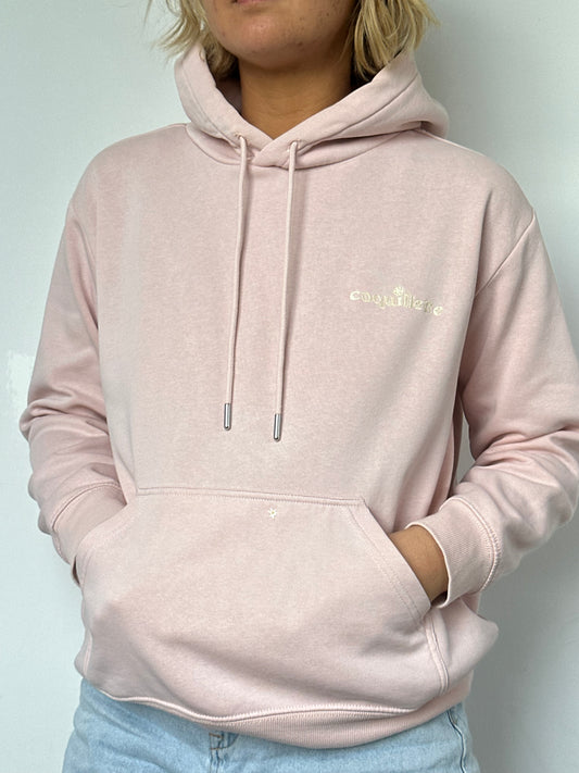 Sweat Capuche Rose T38