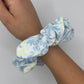 Chouchou Fleurs Bleue