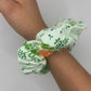 Chouchou Fleurs Verte