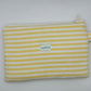 Grande Pochette Rayé Jaune