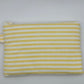 Grande Pochette Rayé Jaune