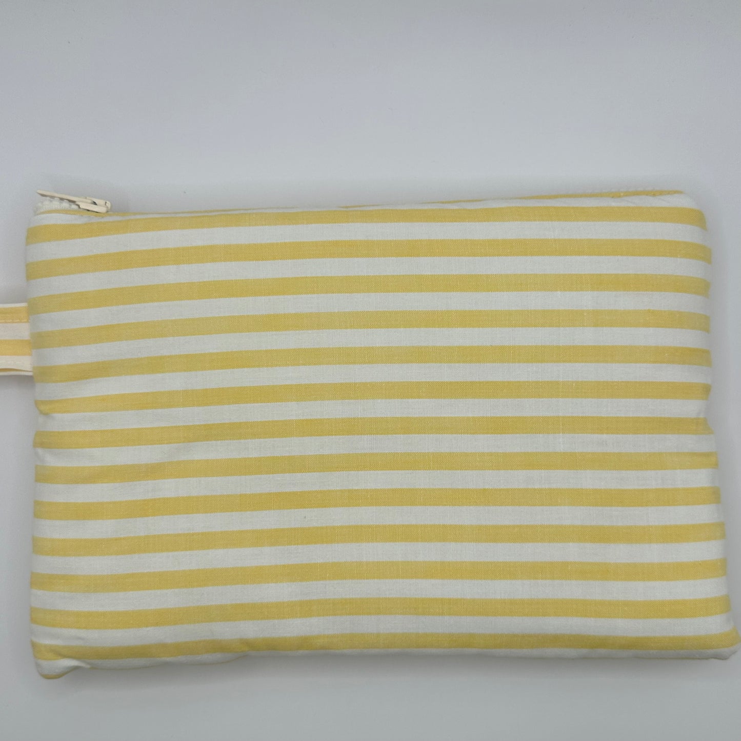 Grande Pochette Rayé Jaune