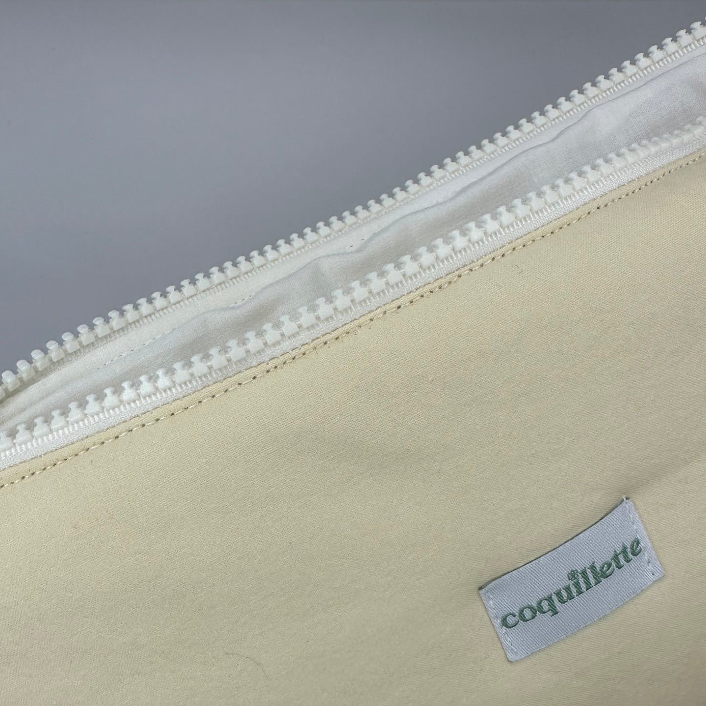 Grande Pochette Uni Jaune