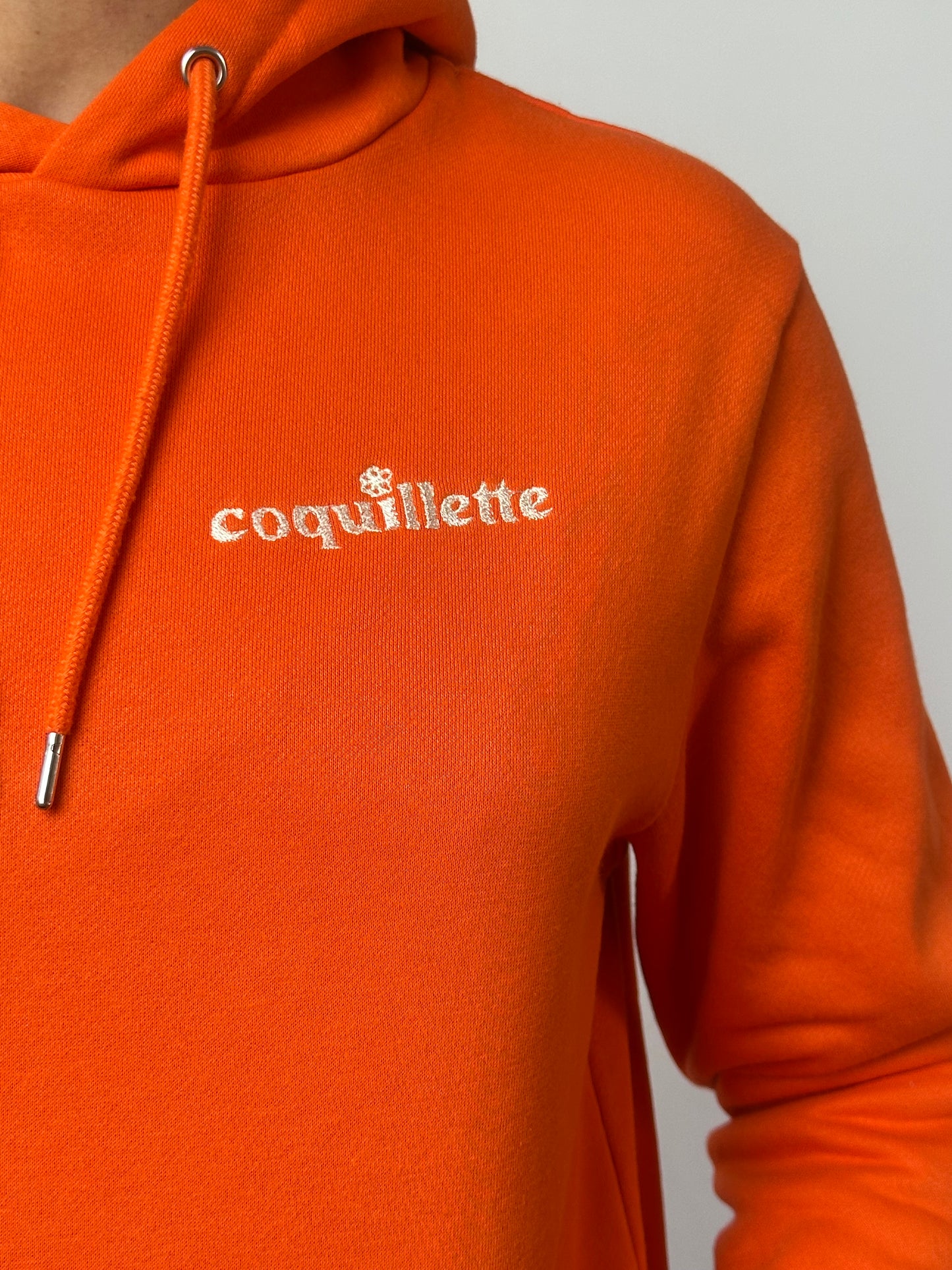 Sweat Capuche Orange T36