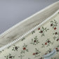 Grande Pochette Fleuris Marron