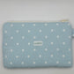 Grande Pochette Bleu Pois