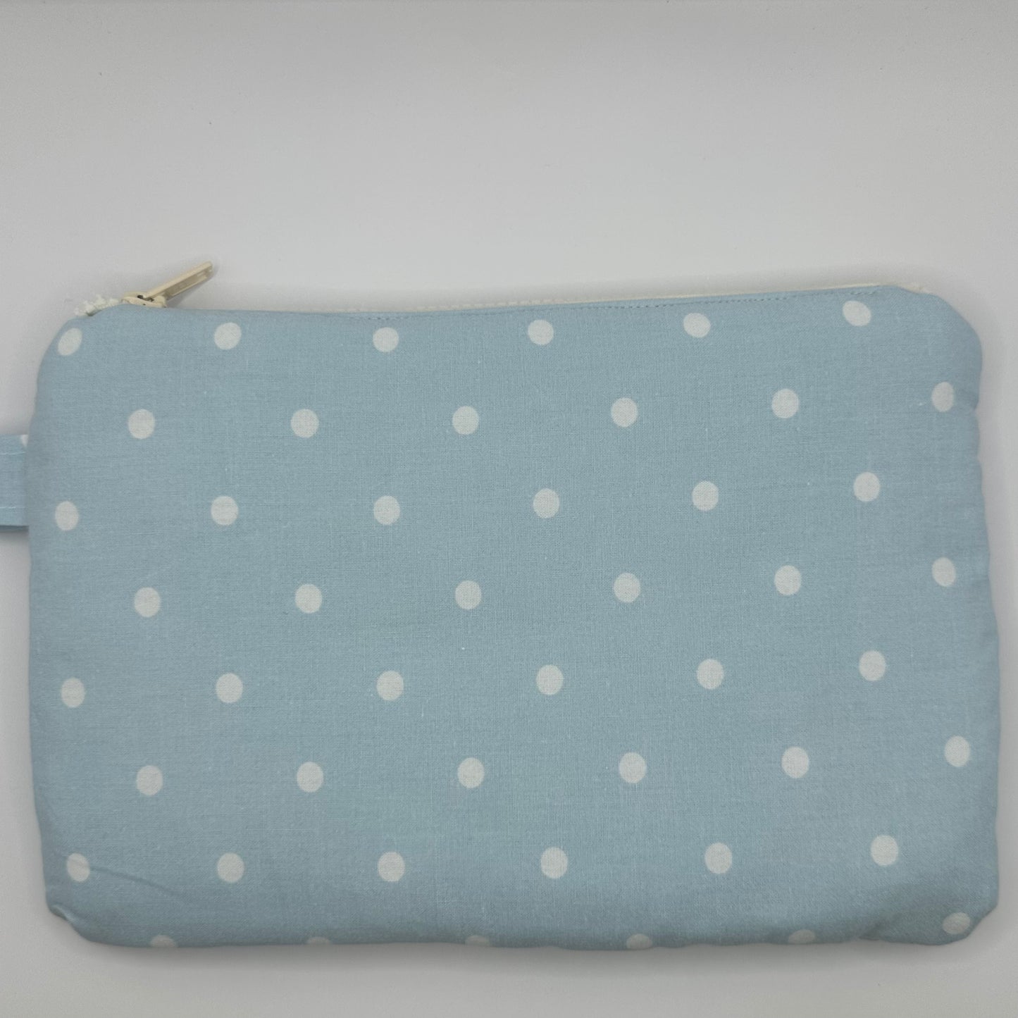 Grande Pochette Bleu Pois