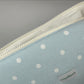 Grande Pochette Bleu Pois