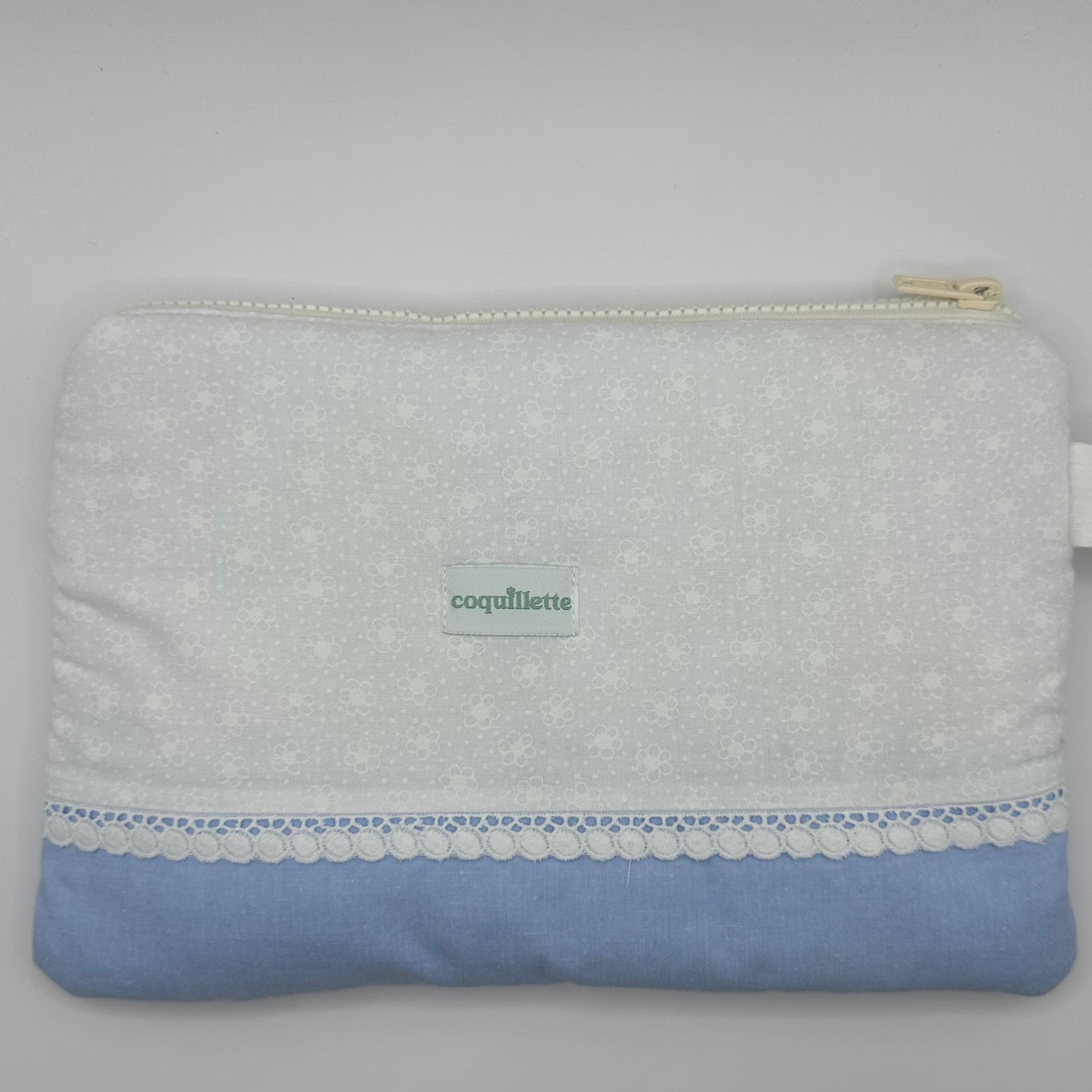 Grande Pochette Blanc Bleu